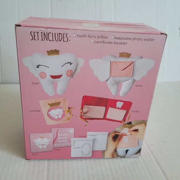 Hapinest Tooth Fairy Pillow Activity Kit for Girls - Picture 2 of 8